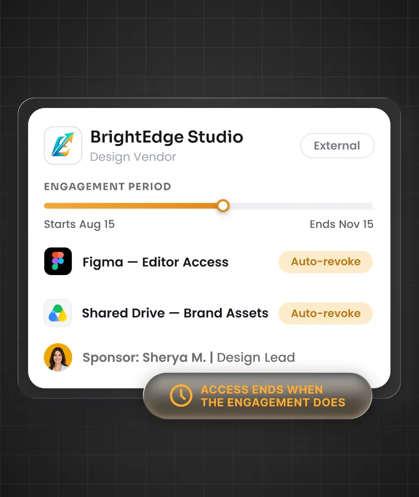 Control Contractor and Vendor Access