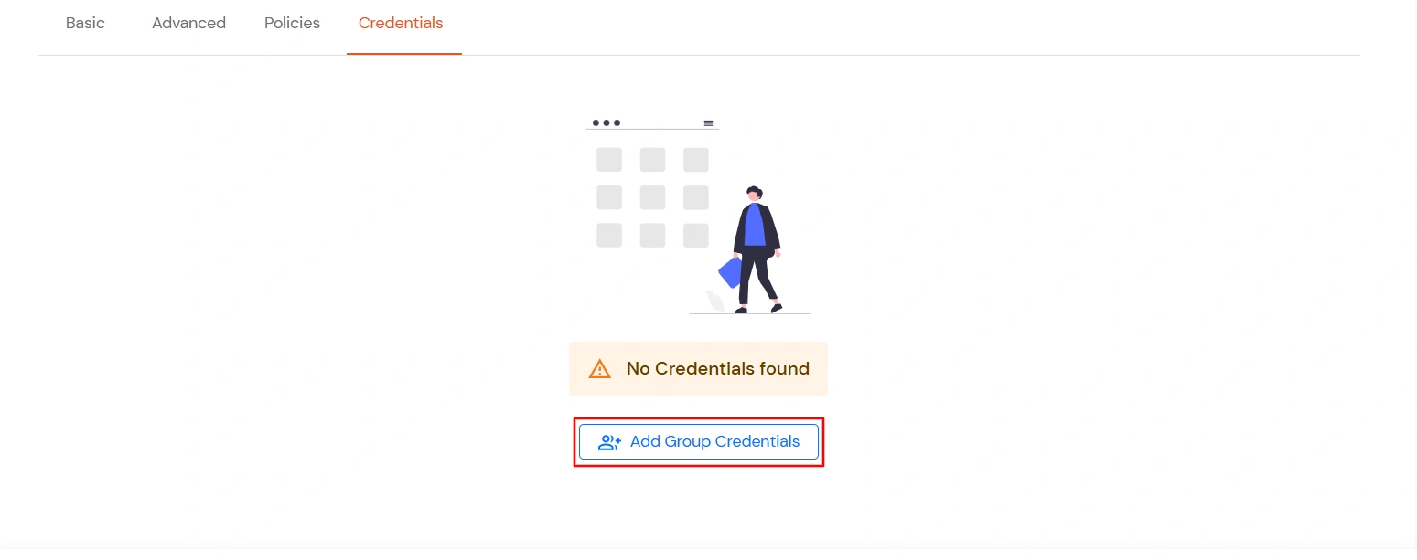 Zoho Personal Single Sign-On (SSO) add group credentials shared account