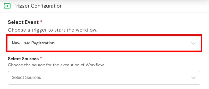 Add New User Registration Event in Admin Handbook