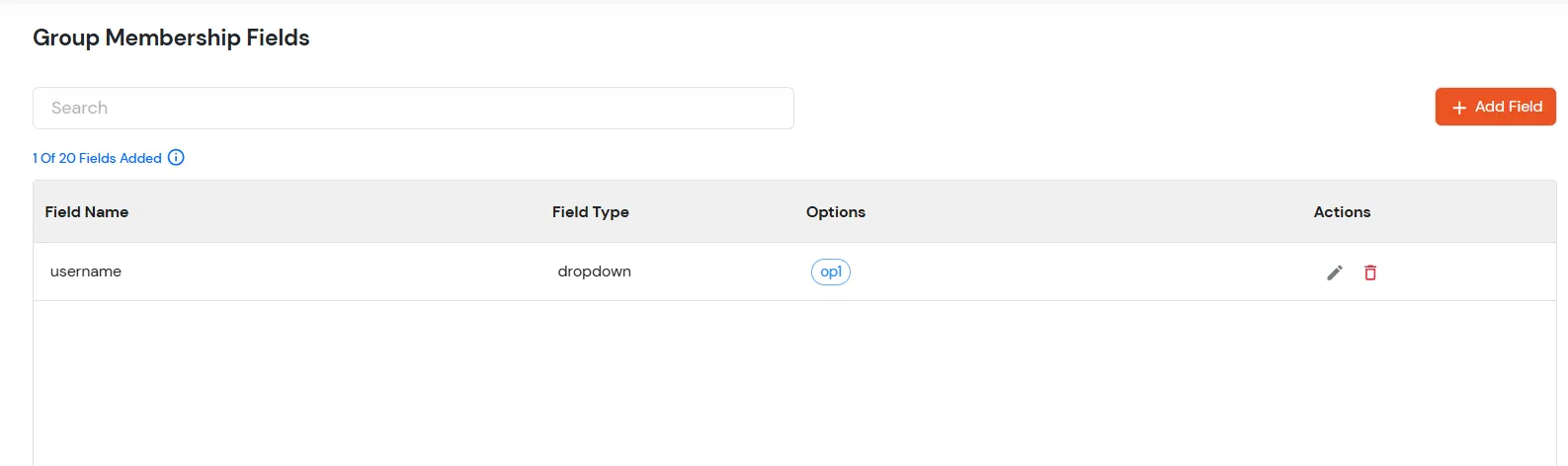 miniOrange Identity Platform Admin Handbook: Newly added membership displayed in the list