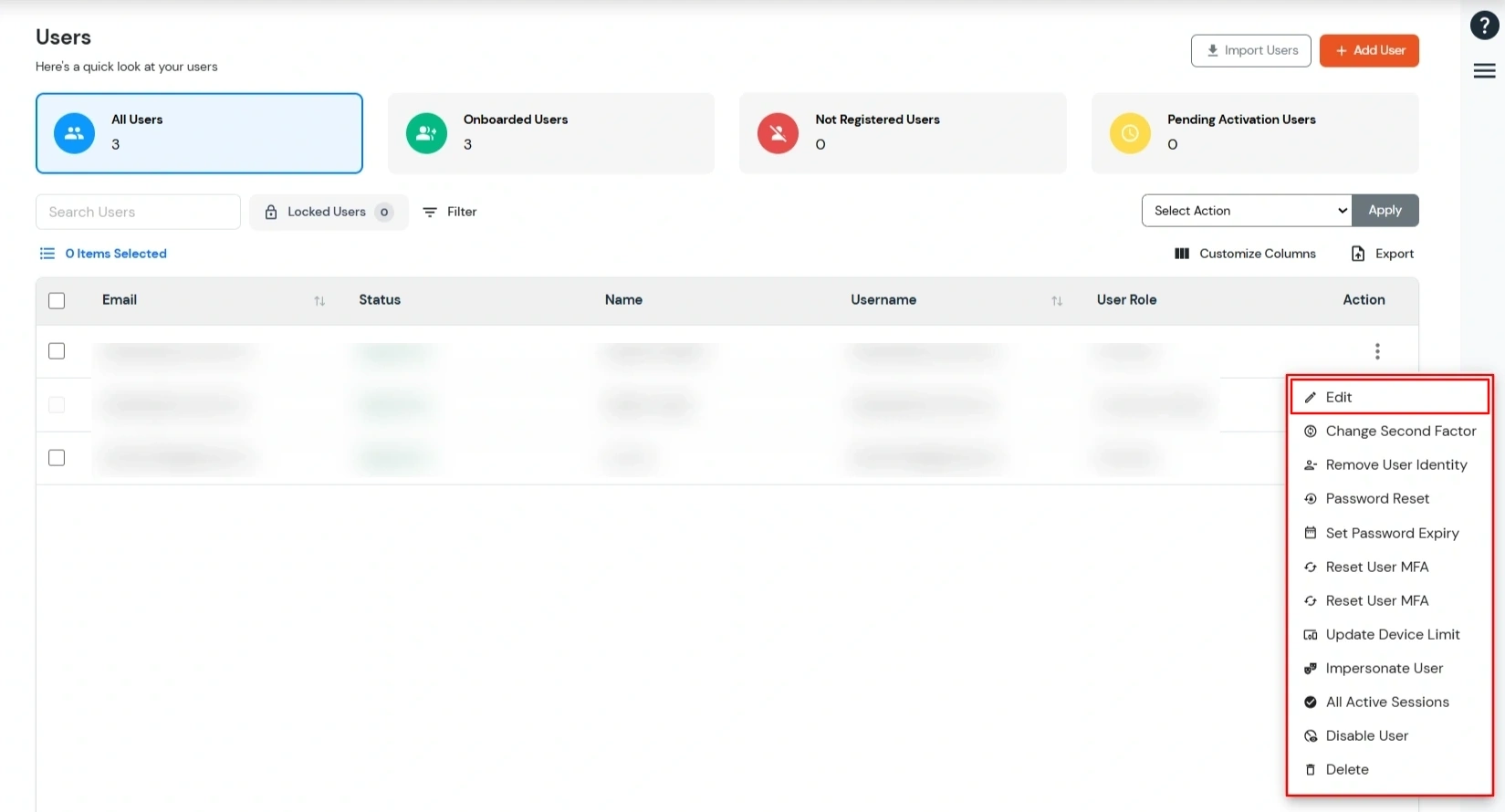 Slack SCIM user provisioning - edit user profile in miniOrange