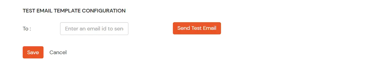 miniOrange Identity Platform Admin Handbook: send test email