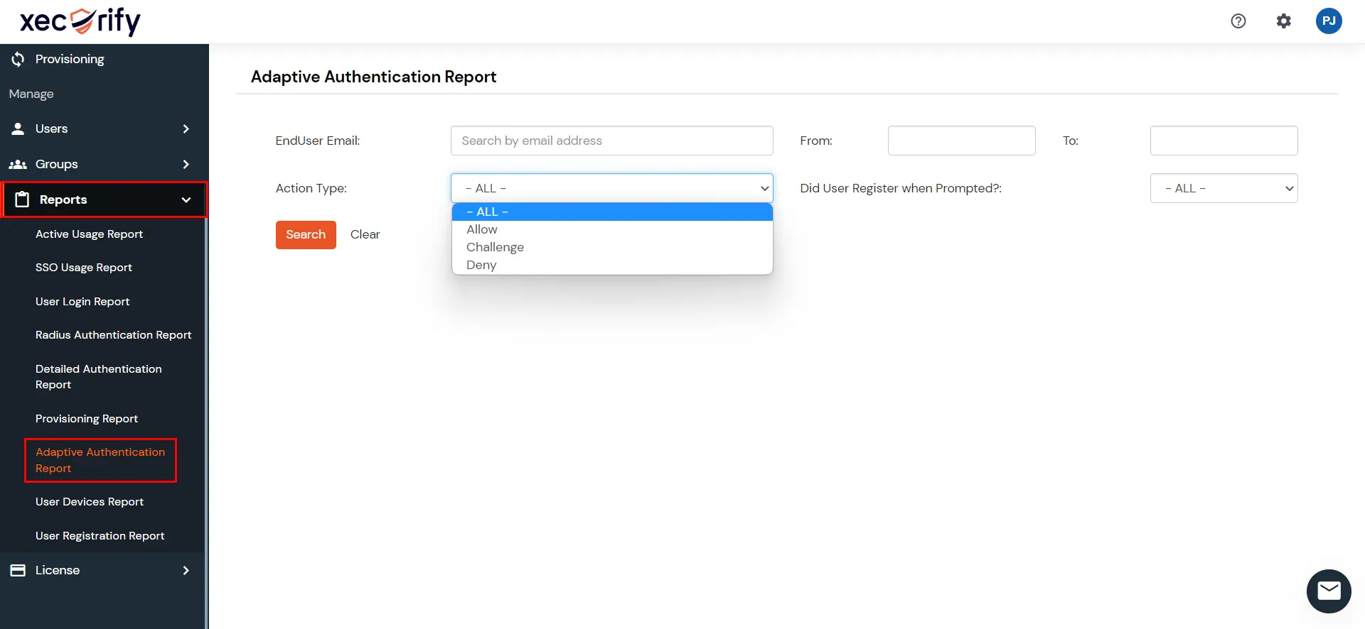 miniOrange Identity Platform Admin Handbook: Adaptive authentication