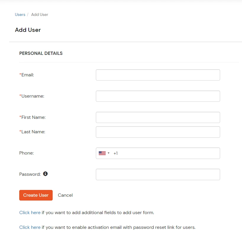 miniOrange Identity Platform Admin Handbook: User Details