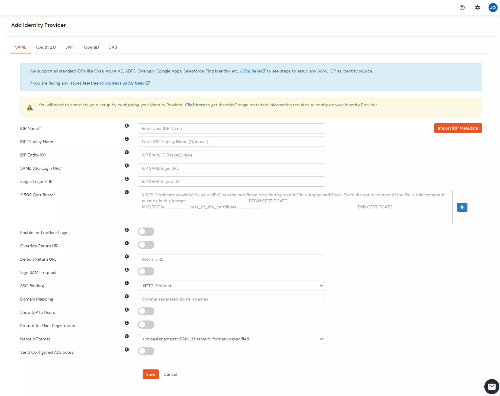 windows authentication for cloud identity source configuration