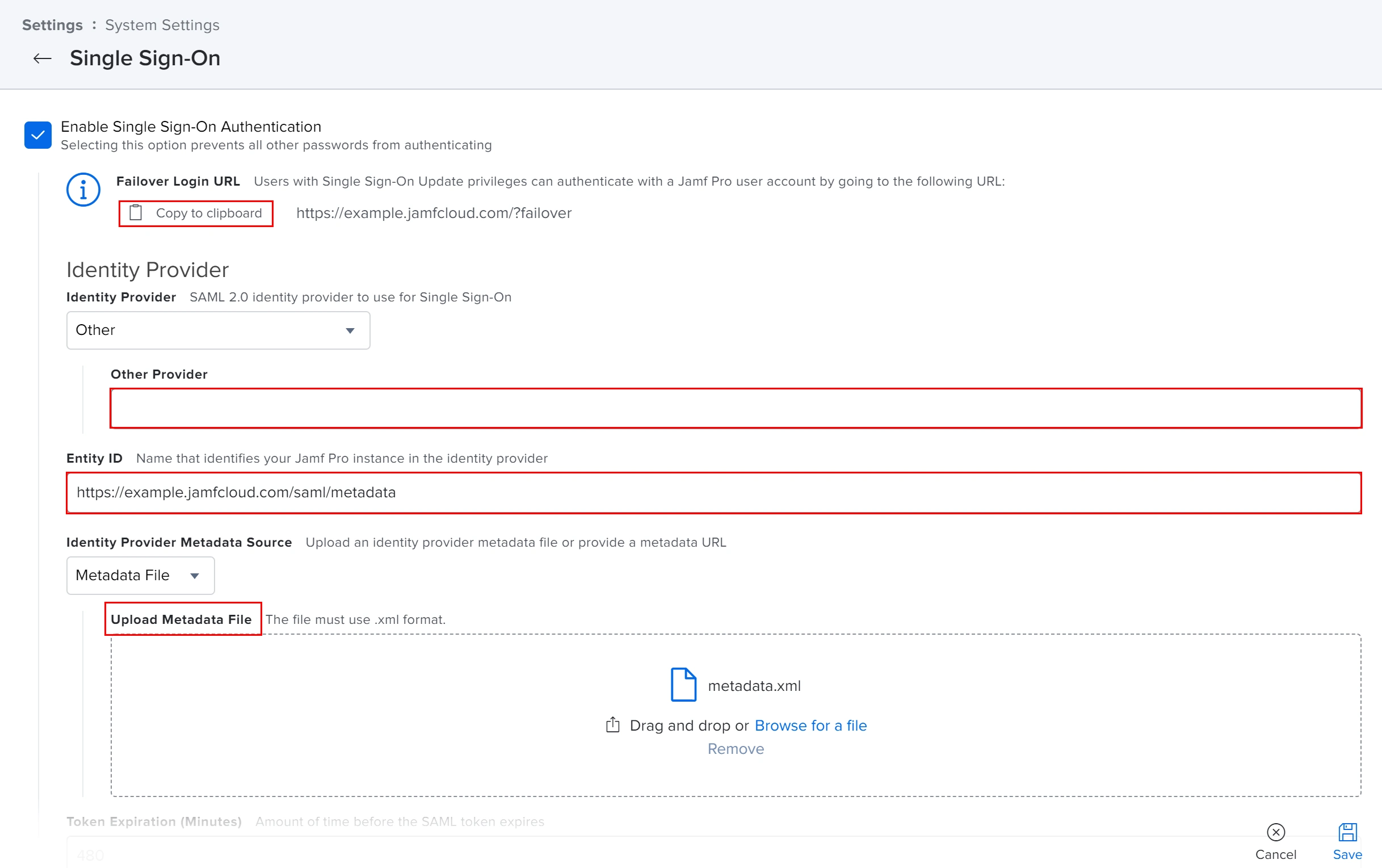 Jamf Pro two-factor authentication (2FA)