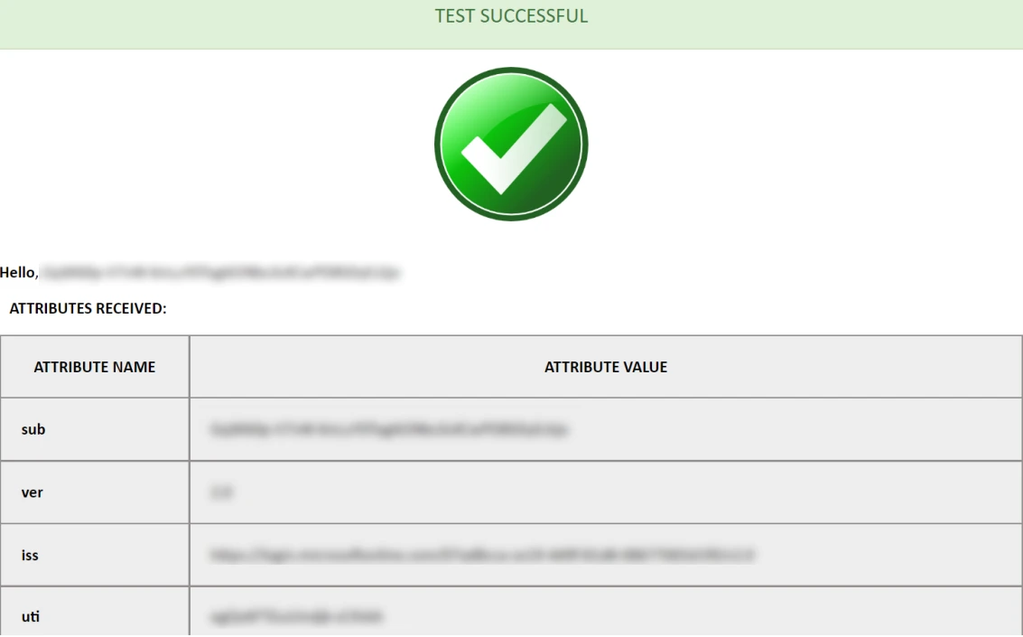 Java Single Sign-On (SSO) Test Configuration