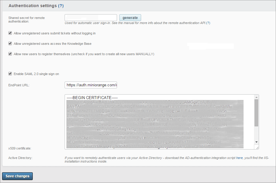 Jitbit Single Sign On Sso Solution Saml Solution