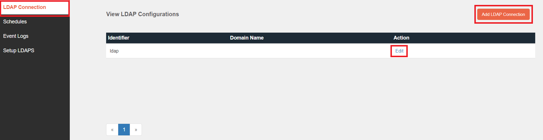 miniorange ldap gateway add ldap configuration