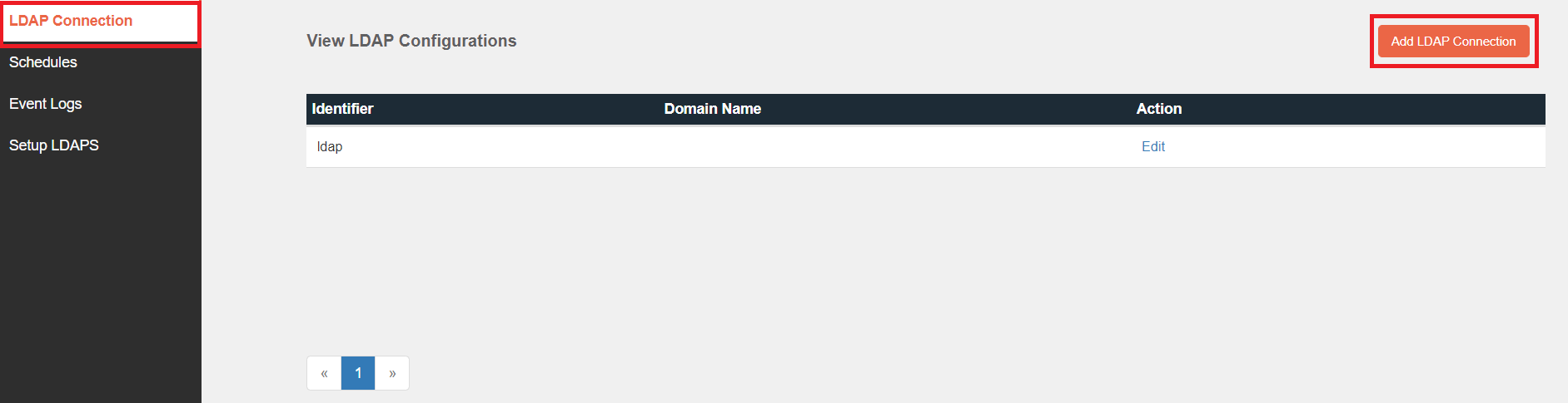 miniorange ldap gateway add ldap connection