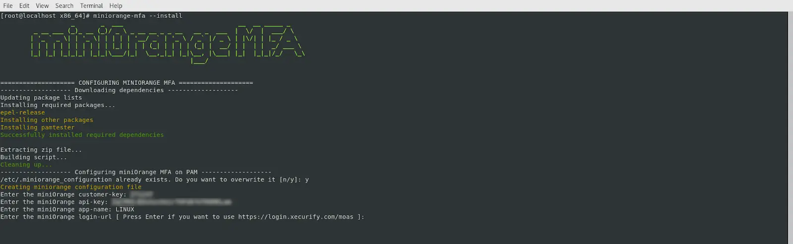 Configure Two-factor Authentication for SSH