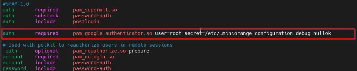Linus SSH/SFTP 2FA/MFA