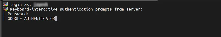 Testing final configuration of Two-factor Authentication