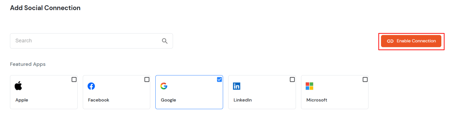 Google Workspace SSO : Google OAuth