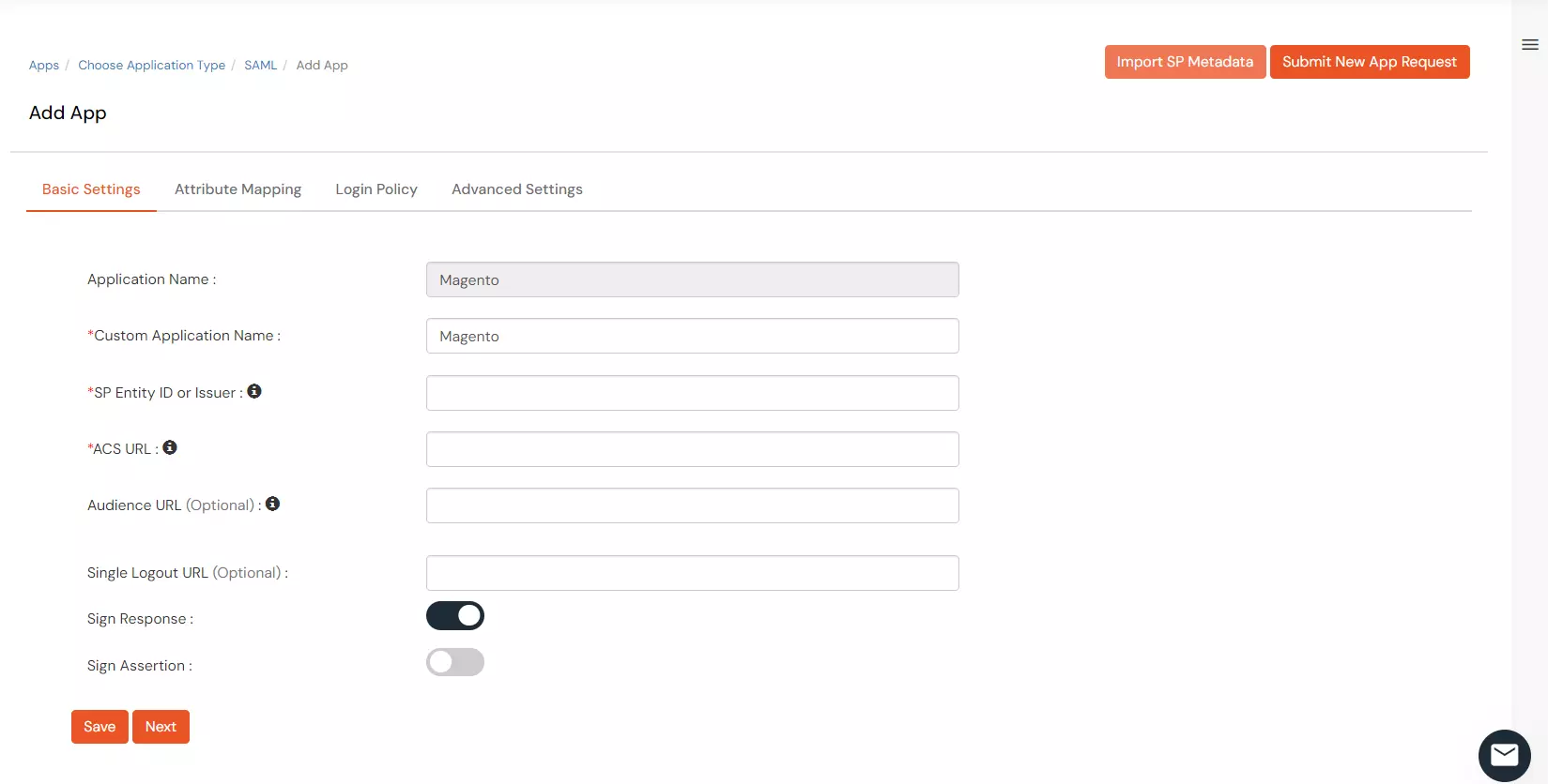 Configure Magento Single Sign-On (SSO)