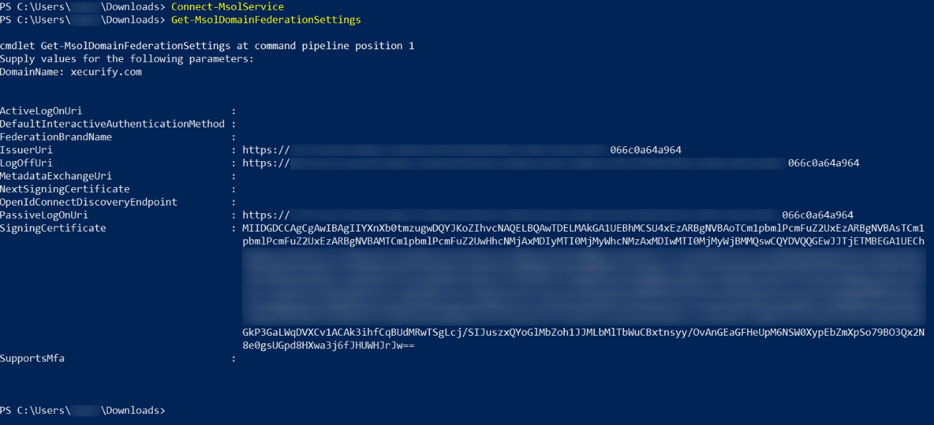 SharePoint Single Sign-On (SSO) Verify Federated Domain