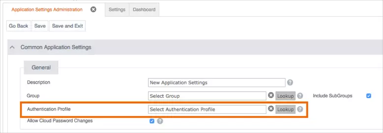 Mimecast two-factor authentication (2FA) : Save Settings