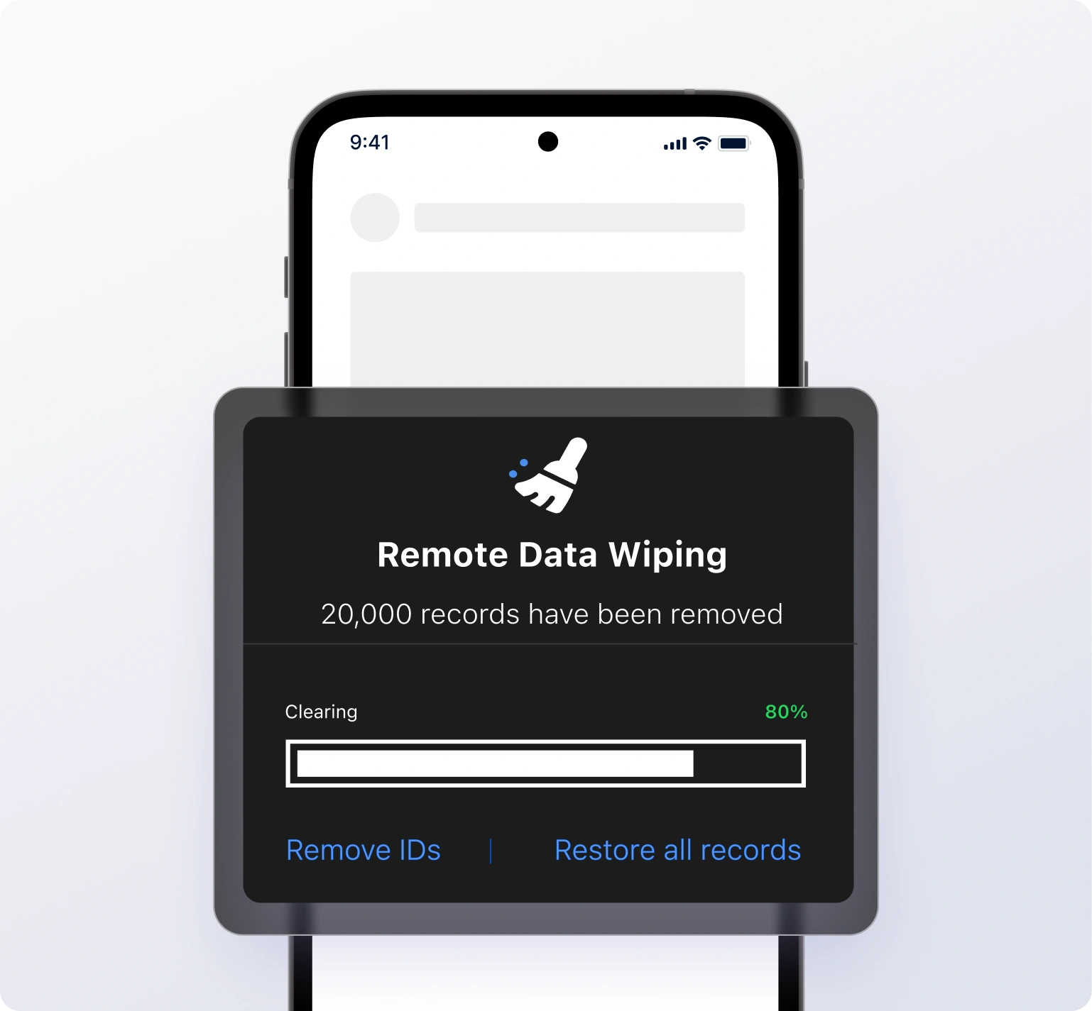 Android device management - Remote data wipe and security features