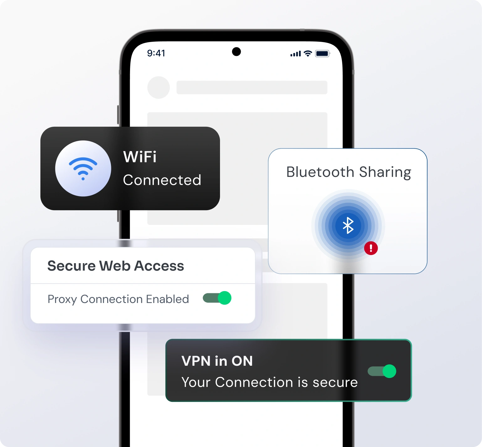 Android device management - Network security and settings control