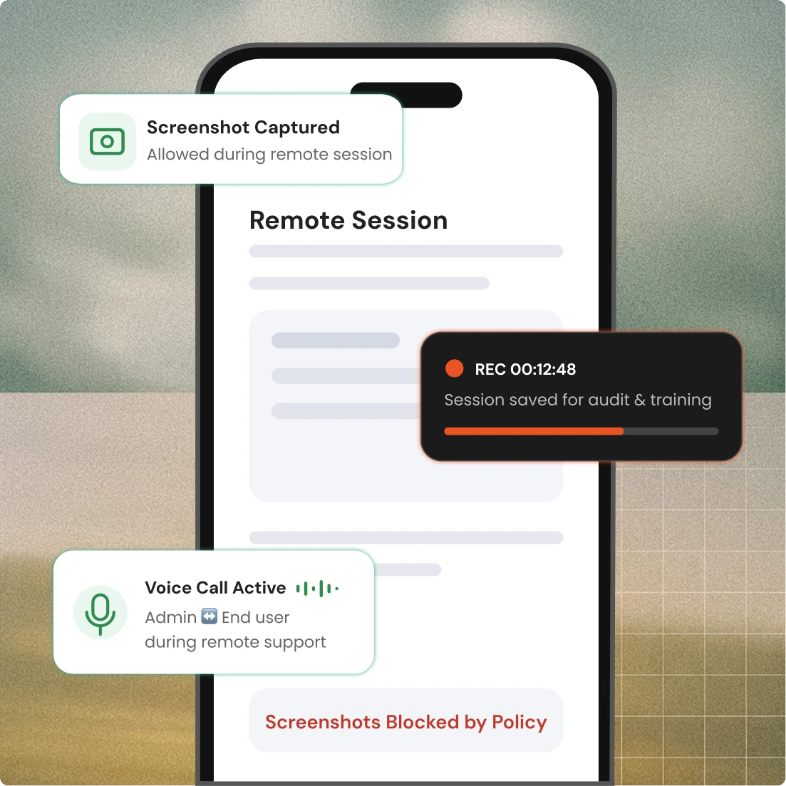 Remote Support Suite for Android Devices