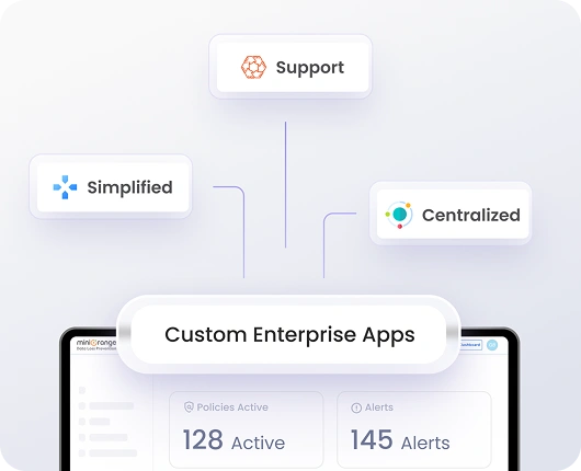 Custom enterprise application deployment