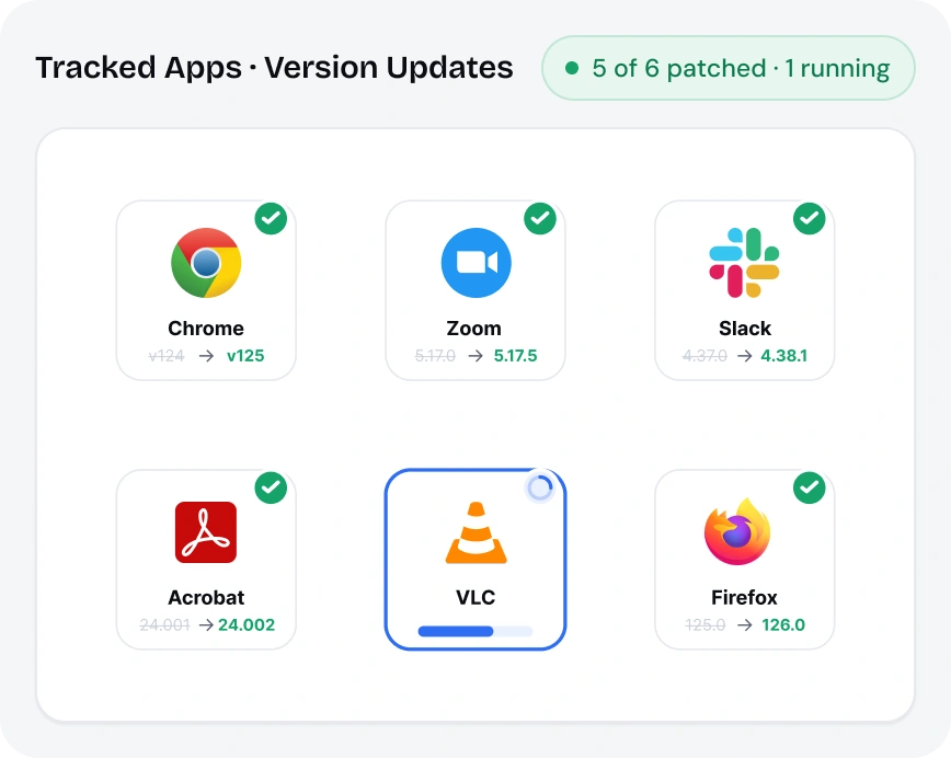 Automated third-party app patching with Windows MDM