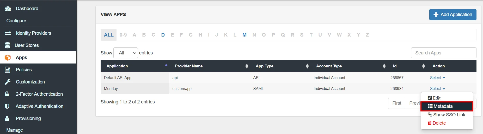 Monday.com Single Sign On (sso) Select Metadata