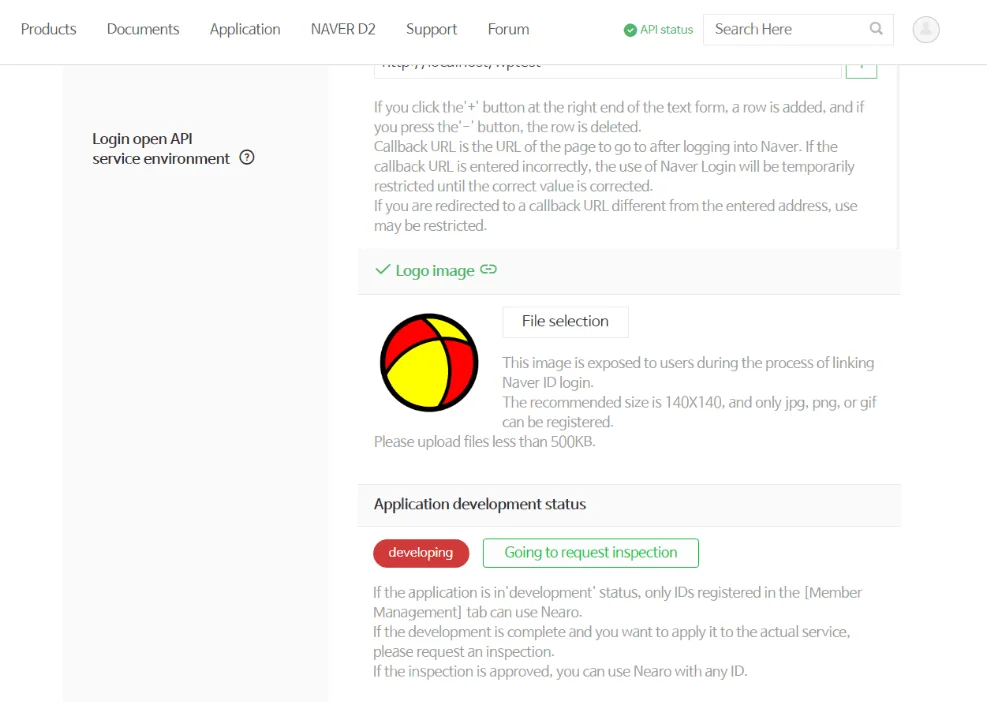 Naver as IDP: Add logo