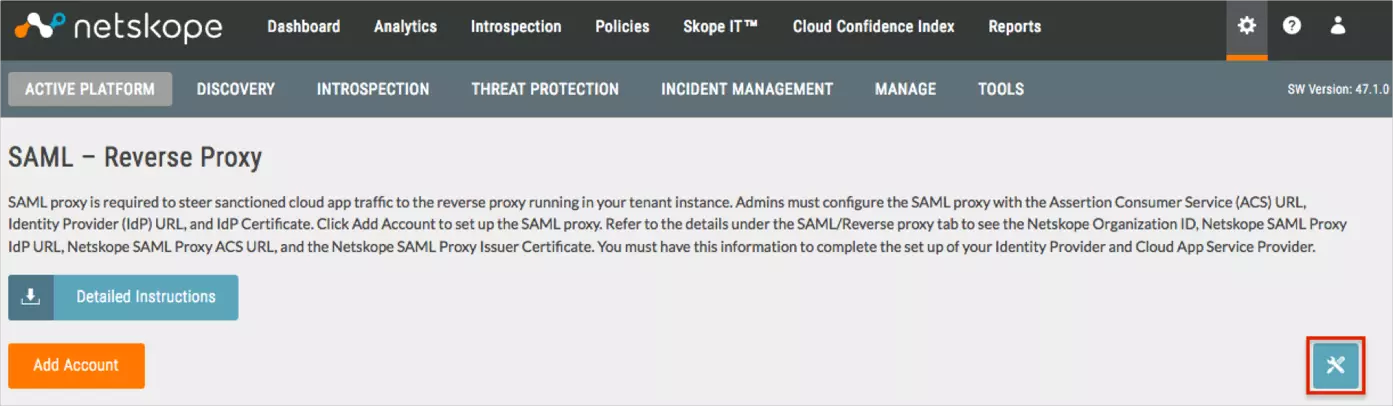 Netskope Reverse Proxy Single Sign-On (sso) Proxy Configuration