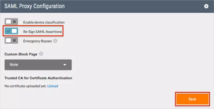 Configure Office 365 (secured with NetSkope Reverse Proxy) Single Sign-On (SSO) Resign SAML Assertion 