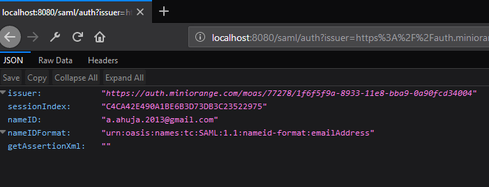 Single Sign On (sso) nodejs sso sp initiated login