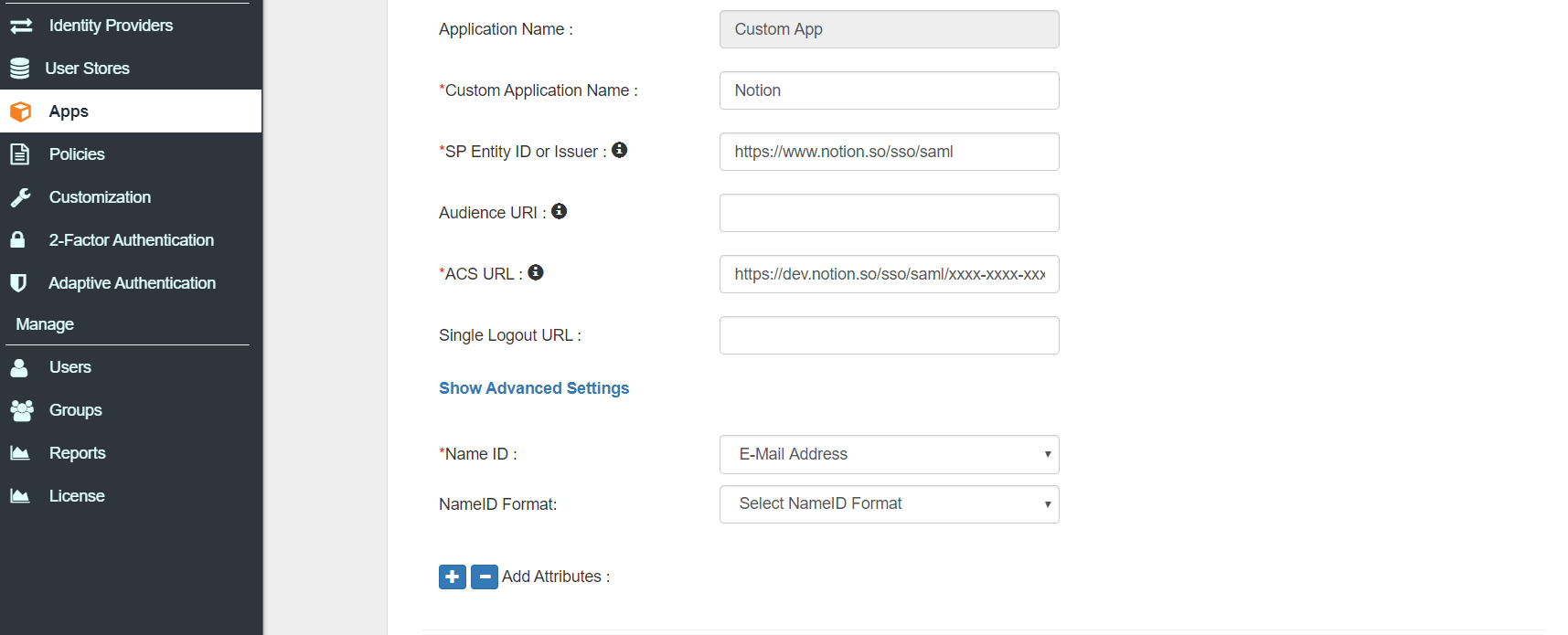 Notion two-factor authentication (2FA) : Setup