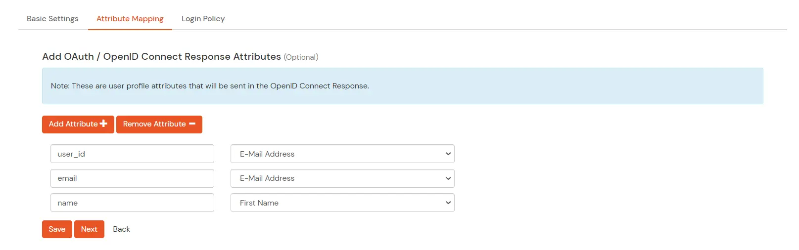  Single Sign-On (SSO) for Odoo : Attribute mapping