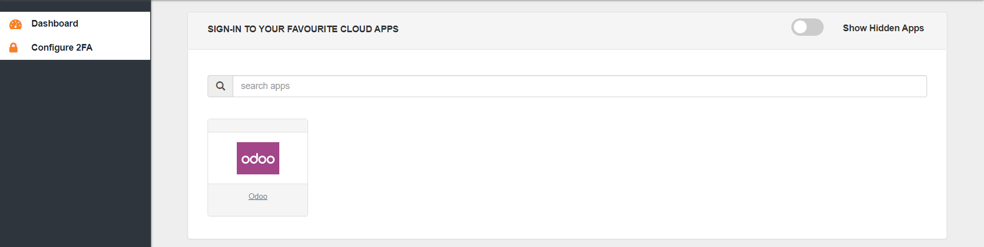 Odoo Single Sign-On (SSO): verify configuration