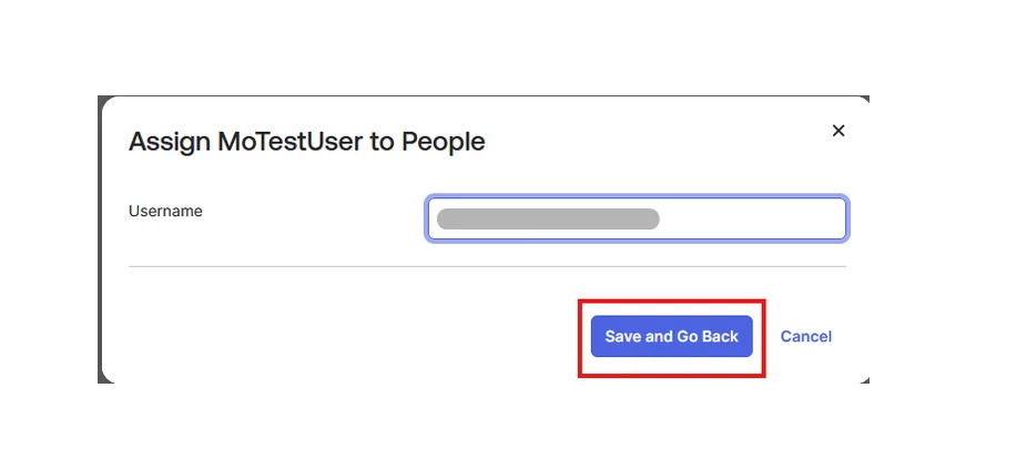 BigCommerce BigCommerce as SAML IDP: Click Save and Go Back