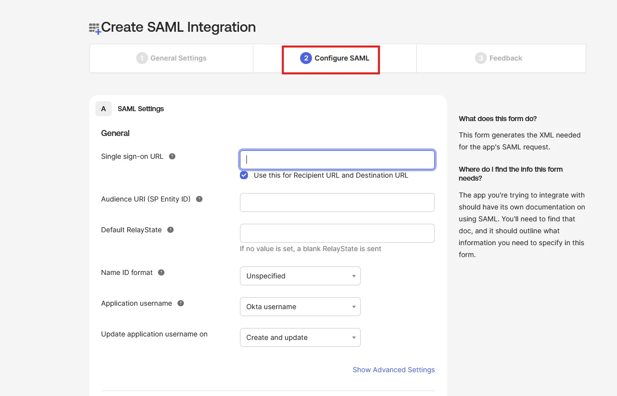 BigCommerce BigCommerce as SAML IDP Configure SAML section