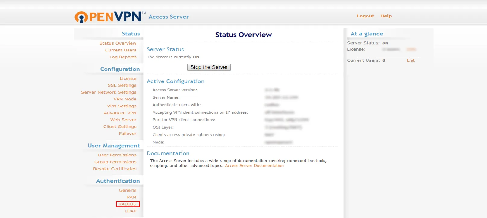 Authentification multifacteur OpenVPN (MFA/2FA)&nbsp;: authentification Radius