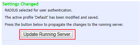 OpenVPN MFA: Update Running Server