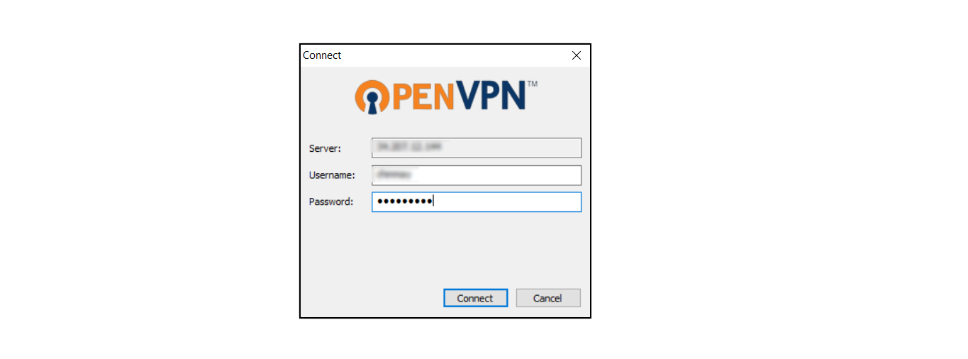 Multi-Factor authentication (MFA/2FA) for OpenVPN Enter AD username Password and Connect to VPN