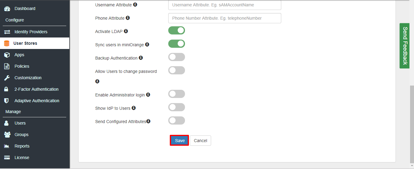Open VPN App Save Settings