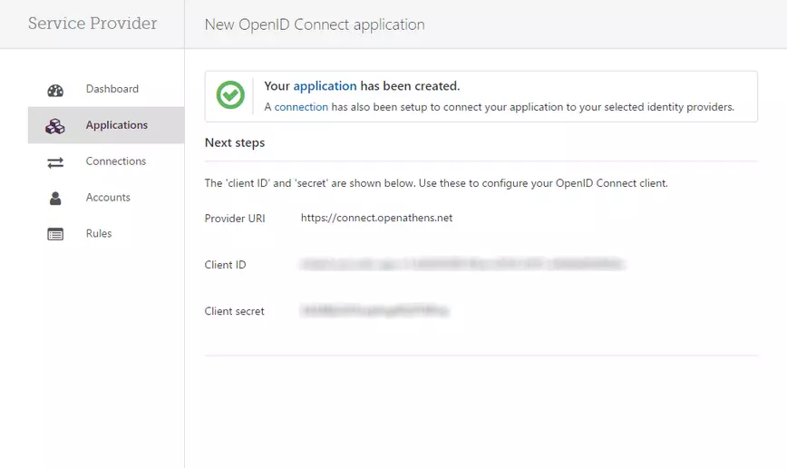 Configure OpenAthens sso