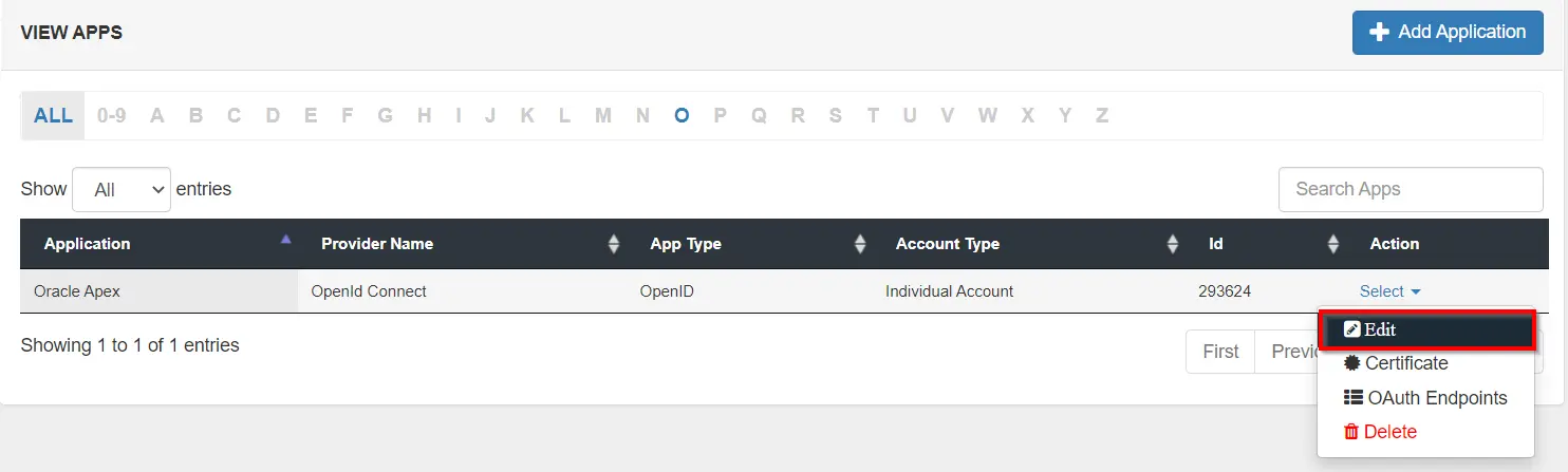  Single Sign-On (sso)for Oracle Apex edit application