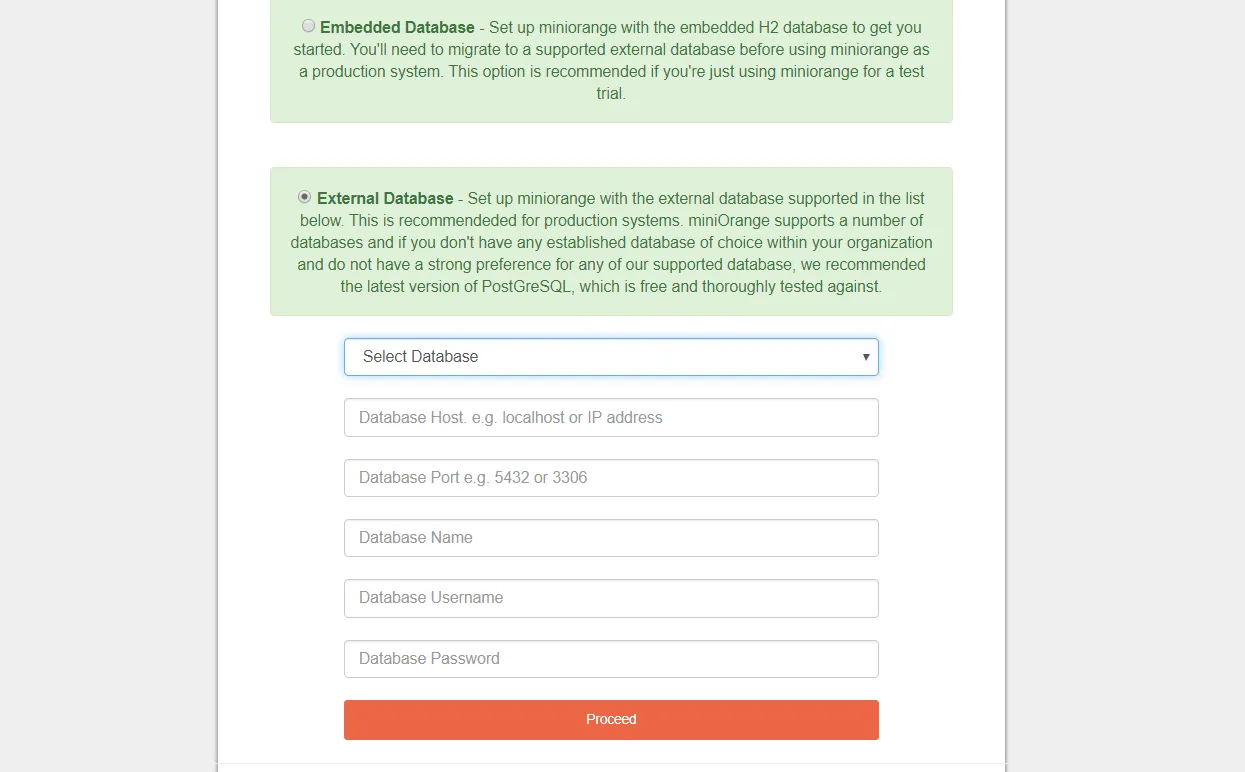 External Database