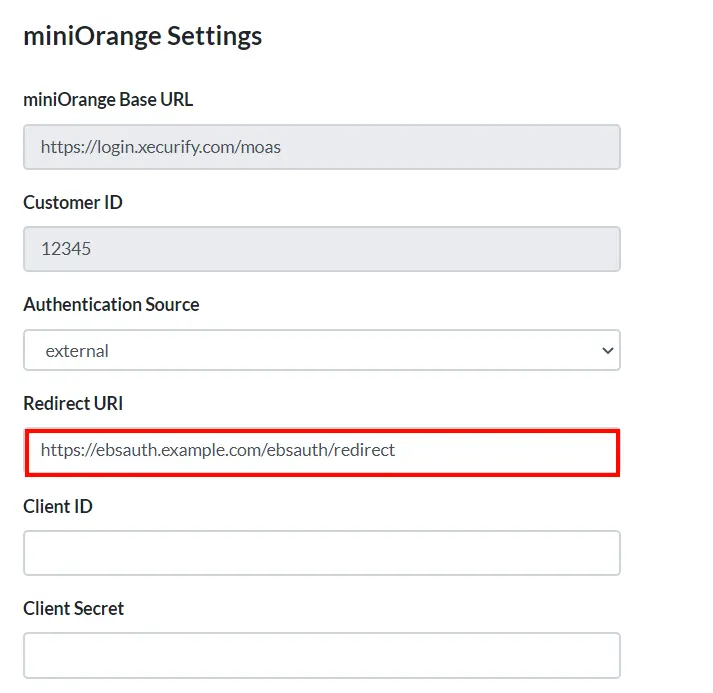 Copy Redirect uri for Microsoft Entra ID based SSO authentication