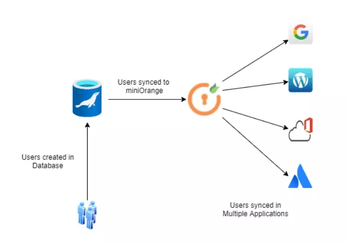 User Provisioning between Database and miniOrange