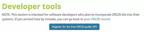 ORCID as an Oauth Note