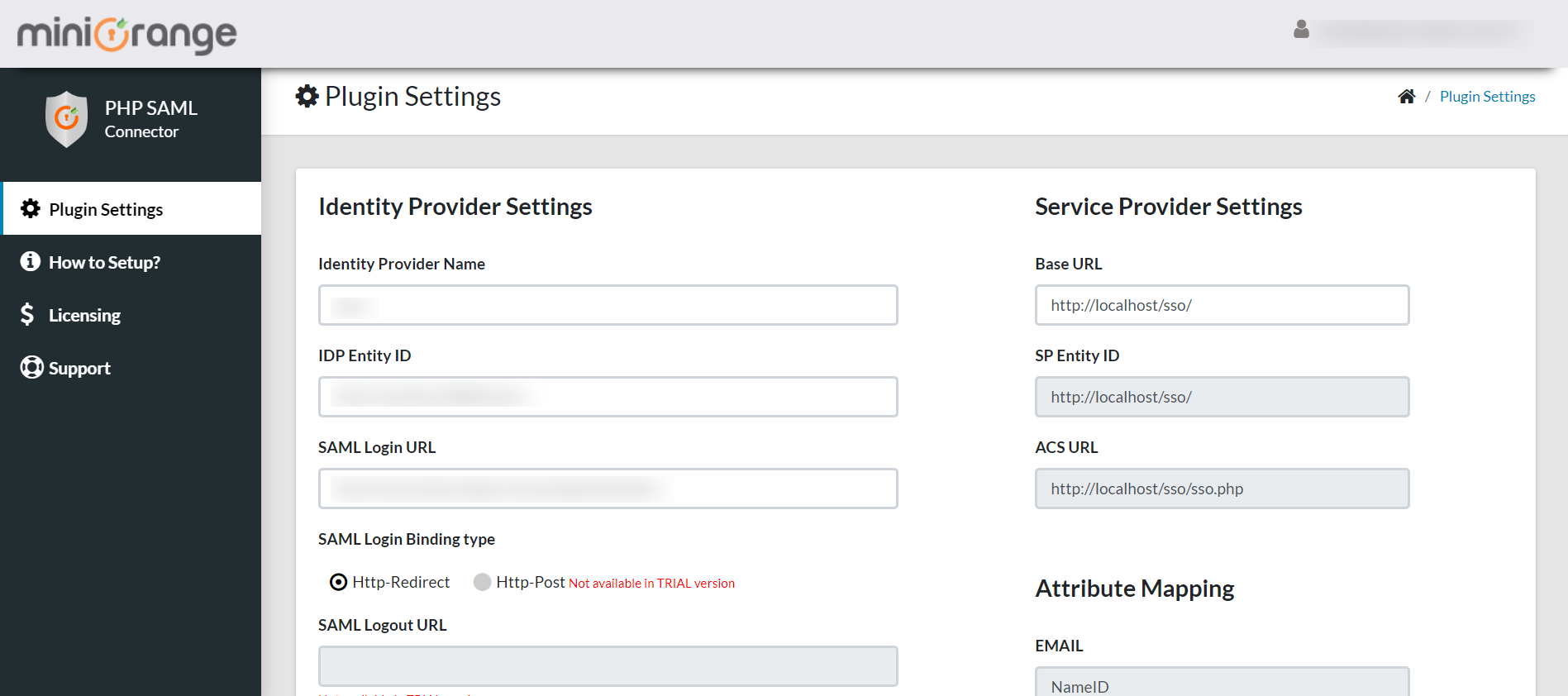 Two factor-authentication for osTicket  | Support Ticketing System:php_saml_connector