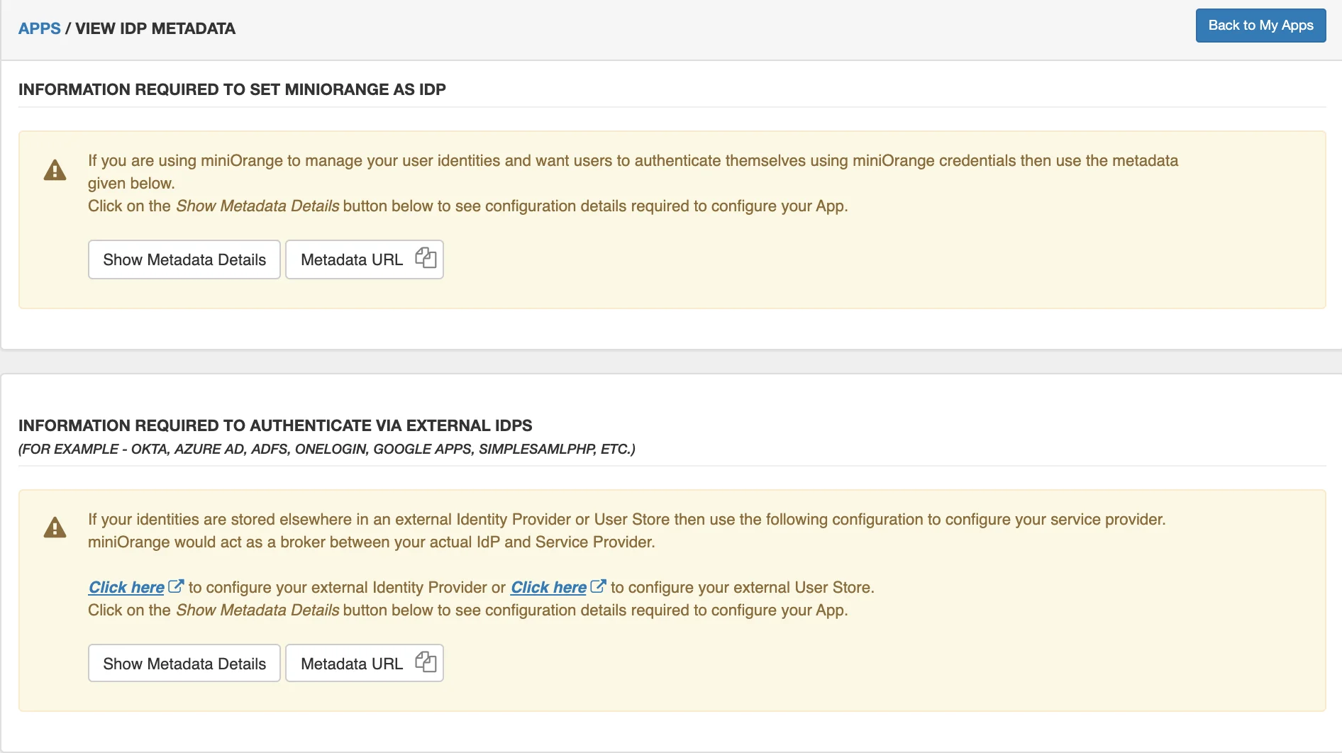 OWA 2FA Exchnage Gateway Metadata details
