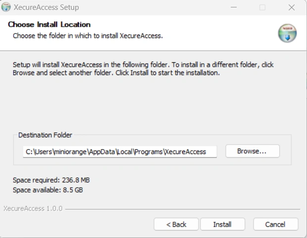 Privileged Access Management Admin Handbook: Destination Folder