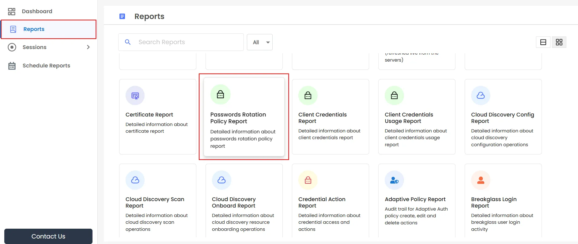 Password Rotation Policy: Passwords Rotation Policy Report